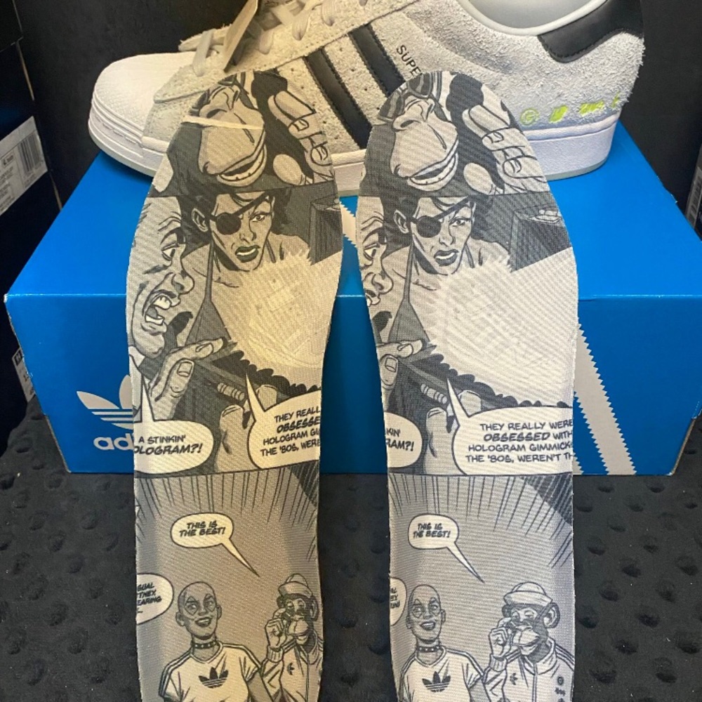 Adidas Superstar “Into the Metaverse” Indigo Herz Edition IE1842 13M DS - Picture 9 of 15